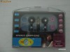 Casti stereo in-ear pentru ipod, iphone, psp sau orice model de telefon cu mufa jack de 3.5 mm + bonus doua seturi de doape cauciuc bonus