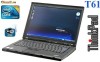 Lenovo IBM T61p (profesional) Intel Core 2 Duo 1,8Ghz, 2Gb DDR2, 120GB, DVDRW, display 15,4, nVidia Quadro FX570M-512Mb, Wi-Fi, Licenta Windows