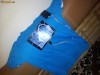 tricou egalizator albastru