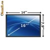 Ecran laptop 16.0 LED 1366 x 768 GLOSSY (Lucios) display panel LTN160AT06