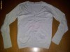 Pulover tip cardigan dama (femei) gri