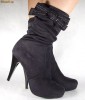 Botine dama/dame/femei, elegante cu toc (cod IF335)