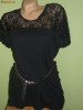 TOP DAMA BUMBAC CU DANTELA MARIME M