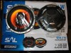 Difuzoare 3 cai, SAL, 2 x 110 W, 165 mm, 4 ohmi, noi