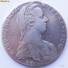 AUSTRIA 1 THALER / TALER 1780 SF MARIA THERESIA / TEREZA ARGINT 27,68 gr. - A FOST PRINS IN SALBA **