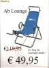 Fotoliu fitness - AB Lounge