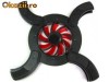 Stand notebook, Serioux, SRX-NCW100, Cooling Wheel, USB, 1 ventilator, laptop 7-15'' , foldable sigilate