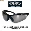 Ochelari de soare Velocity, anti-aburire, produsi de Global Vision - SUA ; Cadou : un saculet pentru protectie !