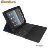 Husa piele cu tastatura Bluetooth pentru iPAD