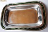 tava art deco rectangulara, foarte frumoasa