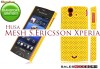 HUSA GALBENA AIR MESH SONY ERICSSON XPERIA RAY - TRANSPORT GRATUIT