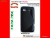 Husa Silicon gel TPU HTC Radar husa silicon Neagra S-Line