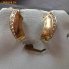 CERCEI aur 18 KT cu diamante naturale ! SUPERBI !