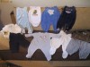 Lot de 10 produse bebe : salopeta flausata , polar , body , raiati , pantaloni 62-68