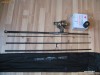 Lanseta / Lansete Carbon 100 % Oxygen 3, 60 Metri Din 4 Bucati + Mulineta Baitrunner 6 Rulmenti