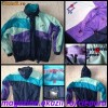 GEACA / SCURTA MATLASATA / PUFOAICA VERNIL MOV TURCOAZ BLEUMARIN brand SYNCHRO made in ITALY
