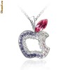 Colier Purple Apple Swarovski