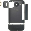 Carcasa HTC Desire HD, Ace, A9191, Inspire 4G 4 piese NEGRU (Capac inferior / antena, capac lateral / baterie si capac camera / blit) Originala