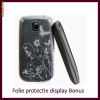 Husa Silicon model Fluturi pentru LG Optimus One P500 + Folie display GRATIS