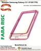 Bumper Roz cu transparent Galaxy S 2 Husa samsung Galaxy S2 i9100 Calitate Bumper Roz cu transparent Galaxy S 2 Husa samsung Galaxy S2 i9100 Calitate