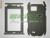 SAMSUNG I8000 OMNIA 2,Folie Skinz full body,Protectie telefon profesionala,CARBON,alb,negru,rosu,argintiu,albastru,ecran,spate,husa,toc,carcasa,piele