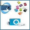 MP3 PLAYER TIP IPOD SHUFFLE + CABLU USB DATE + CASTI CADOU