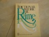 OLIMPIA BERCA--DICTIONAR ISTORIC DE RIME-1983 CU AUTOGRAF