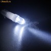 5 x T5 12V 286 LED bord auto OPEL, DAEWOO, VW. etc. alb / white