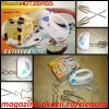 MIXER de MANA / ROBOT de BUCATARIE cu 4 CAPETE 7 VITEZE TREPTE BATIDORA firma HOTZEASS 180 W