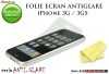 OFERTA! 2X FOLIE ANTIGLARE ECRAN IPHONE 3G 3GS - TRANSPORT GRATUIT!