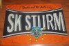 steag SK Sturm Graz cu autografe