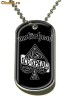 ACE OF SPADES - MEDALION (DOG TAG)