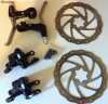 Frane pe disc 160mm fata/spate (etrieri, discuri, suruburi, adaptoare)