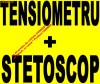 TENSIOMETRU MECANIC ANEROID MEDICAL + STETOSCOP Tensiune Arteriala Clasic Nou Trusa