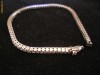 bratara Tennis Bracelet ,aur alb 18k,cu diamante 4k