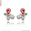 Cercei Pink Butterfly Swarovski 142622