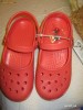 -50% REDUCERE Saboti/Sandale/papucei plaja Crocs ORIGINALI Mary Jane, rosu Pulse,mar UK3/EUR35-36, NOU