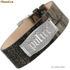 Bratara inox/piele POLICE Anthrazit PJ21321BLG-04-Originala-Sigilata-99e-la cutie