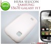 HUSA SILICON ALBA SAMSUNG GALAXY FIT S5670 - TRANSPORT GRATUIT
