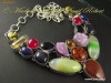 COLIER AGINT925 CU MULTI PIETRE, SUNSTONE, AGATE BOTSWANA, AMBRA, AMETIST DRUZY, BLUE GOLDSTONE,CHERY QUARTZ, LAPIS LAZULI,CITRINE.no502