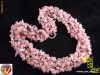 Colier , salba, margele  cu Pietre Naturale Opal Roz, 156gr, 46cm