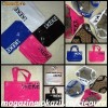 GEANTA GENTI de DAMA firma E M KEKE stil SACOSA colorate alba albastru electric roz neon neagra lac shopping plaja calatorii incapatoare