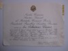 UNICAT!!!INVITATIE PROTOCOL R.S.R. OFERITA DE N.CEAUSESCU TOV.AMBASADOR O.CARARE LA DINEUL DIN 21-VI-1976,IN ONOAREA PRES.R.P.BENIN,MATHIEU KEREKOU