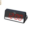 Radio desteptator AKAI (Oglinda, Snooze, FM, negru)