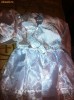 set botez/haine fetita/copii/bebe,alb cu bolerou si boneta, NOU, 0-6 luni-35 ron