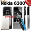 CARCASA NOKIA 6300 SILVER,PACHET COMPLET:FATA,SPATE,MIJLOC,TASTATURA,BUTOANE,FOLIE,FULL+++,NOKIA 6300 SILVER