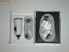 Casti cu microfon + incarcator auto + cablu de date