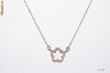 Colier aur 14k si 20 briliante (LM45)