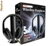 Casti wireless cu microfon si FM