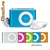 MP3 PLAYER -TIP IPOD SHUFFLE +CASTI oferite cadou si adaptor USB